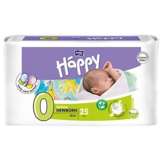 Підгузники дитячі гігієнічні Bella happy baby before newborn (Белла Хеппі бейбі бефор ньюборн) №25